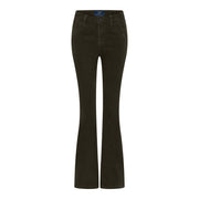 M JEANS FLARE BOOTCUT CORDUROY JEANS CORD/FLØJL 633 OLIVE OIL