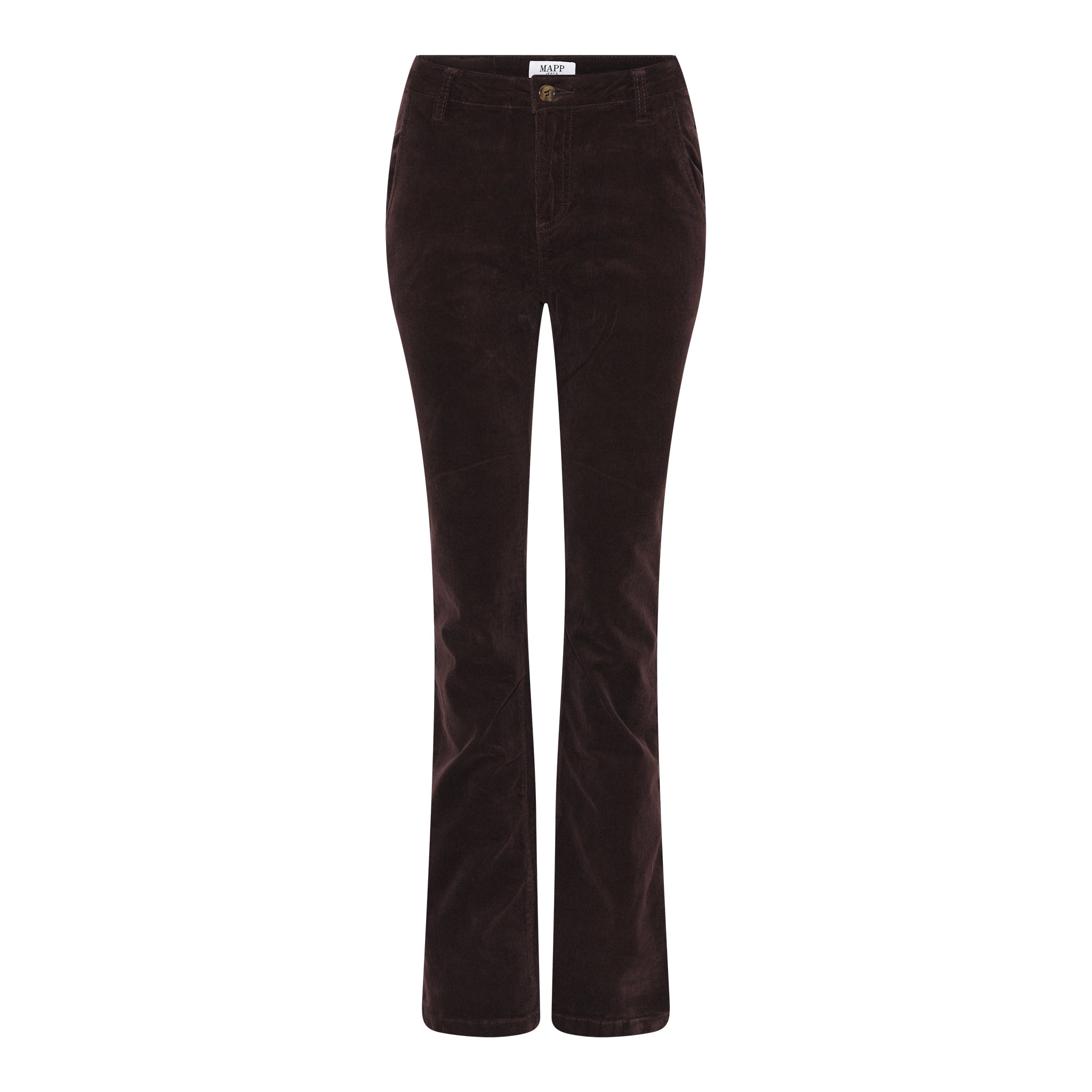 MAPP FLARE PANT BABY CORD JEANS CORD/FLØJL 129 CHOCOLATE