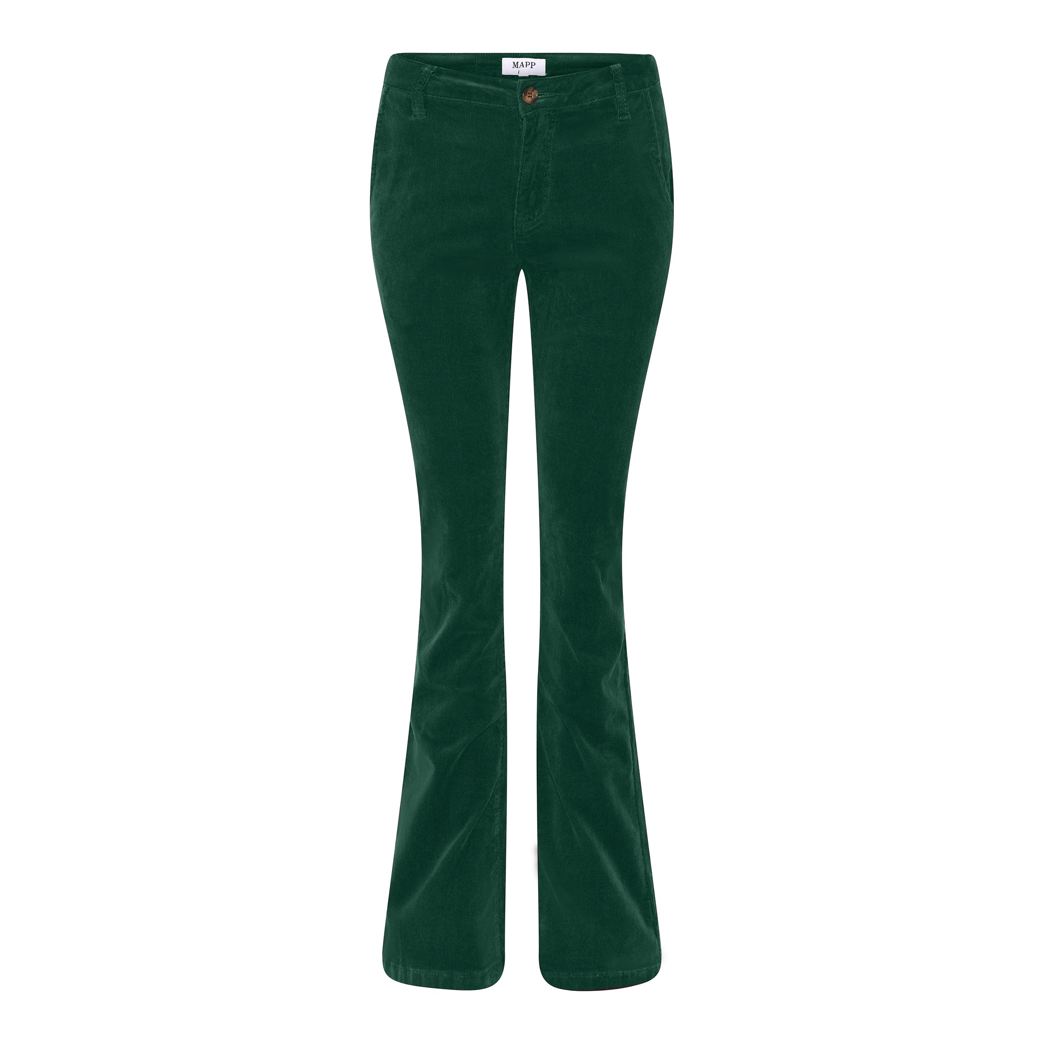 MAPP FLARE PANT BABY CORD JEANS CORD/FLØJL 265 GRASS GREEN