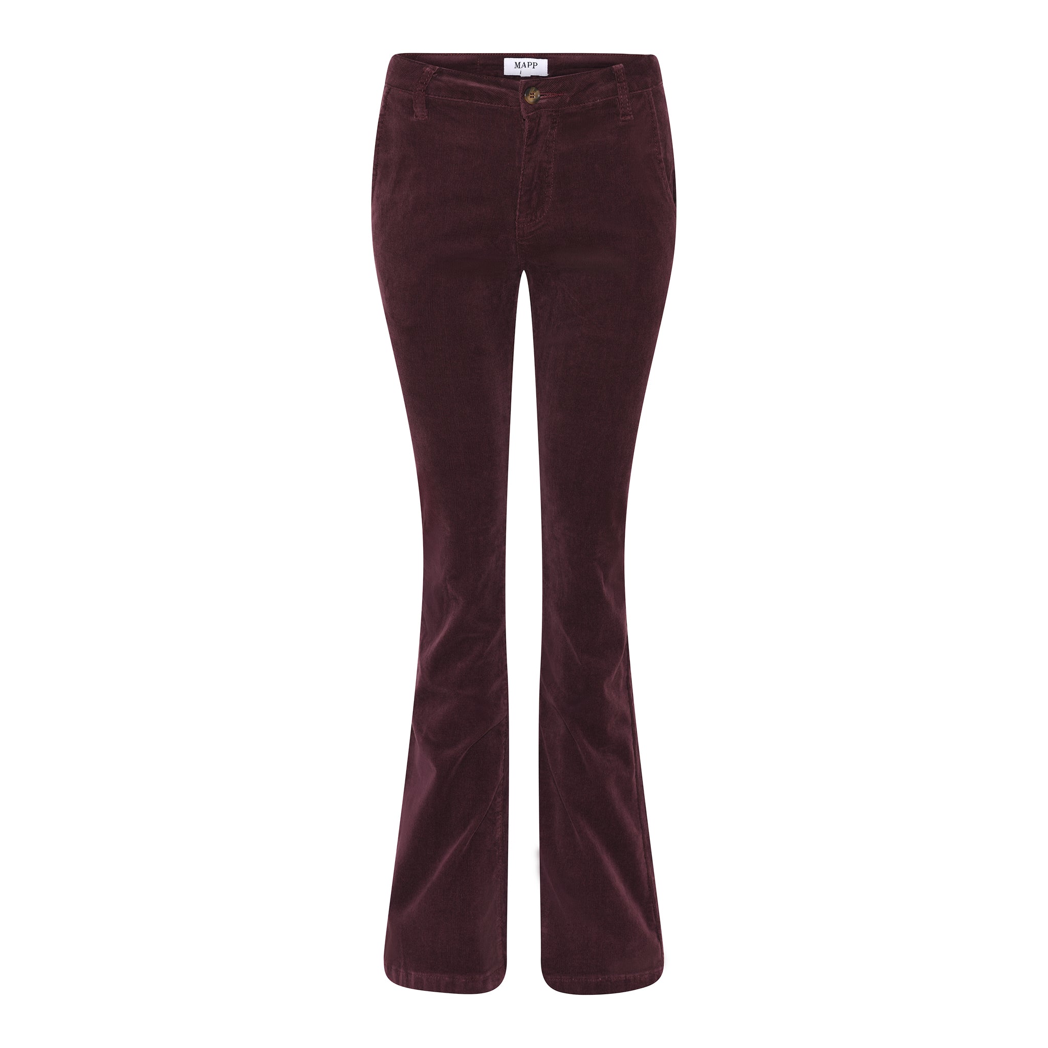 MAPP FLARE PANT BABY CORD JEANS CORD/FLØJL 400 BORDEAUX