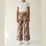 MOONDUST FL BAROK PANT WIDE PANTS 129 CHOCOLATE