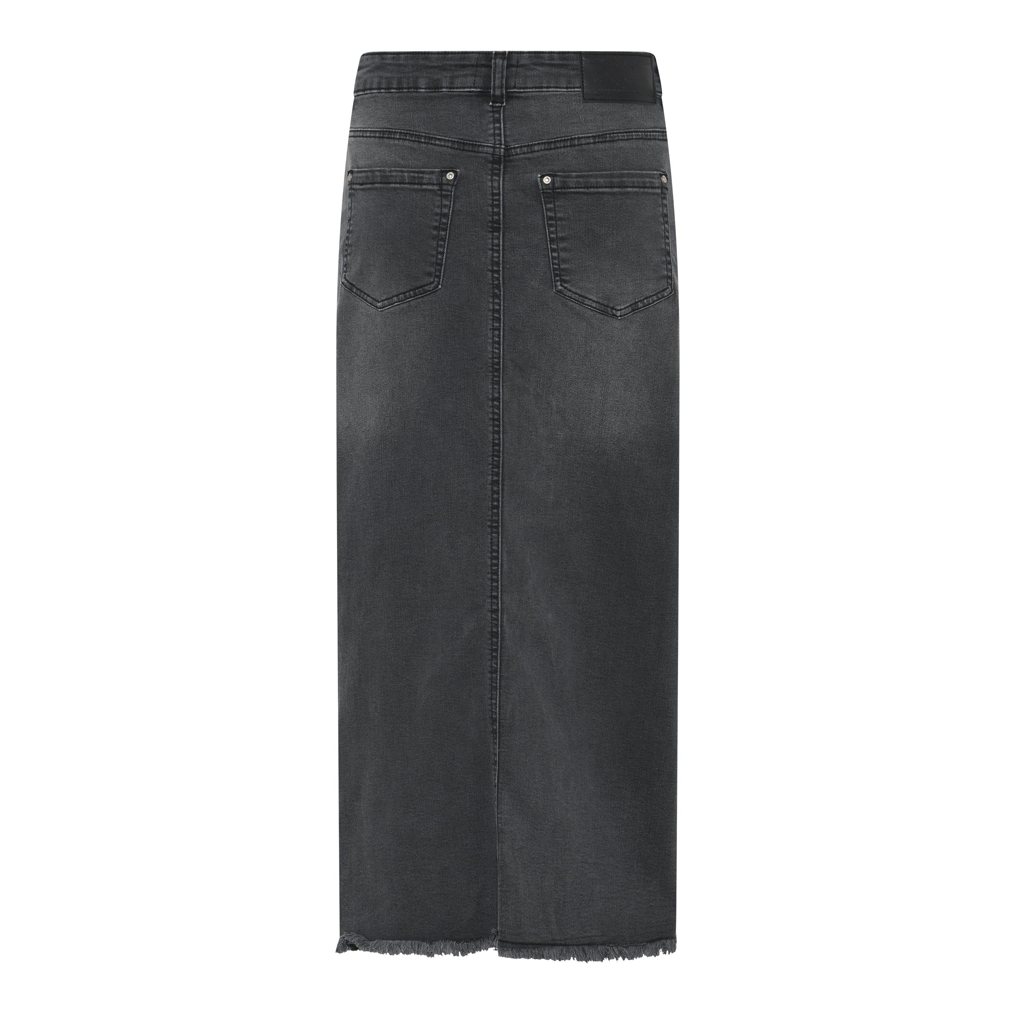 MAPP FUNK SKIRT LONG SHORTS/SKIRT 579699 GREY USED DENIM