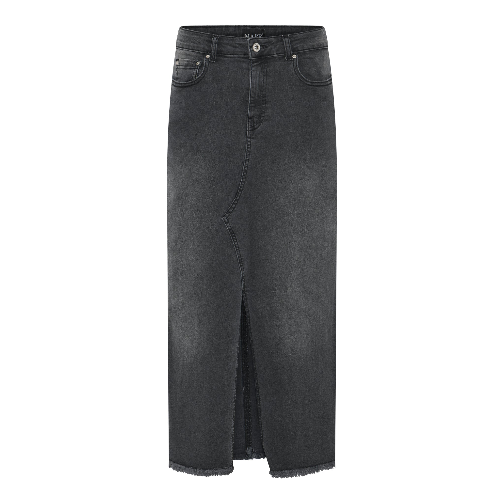 MAPP FUNK SKIRT LONG SHORTS/SKIRT 579699 GREY USED DENIM