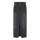 MAPP FUNK SKIRT LONG SHORTS/SKIRT 579699 GREY USED DENIM