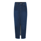 MAPP FUNK SKIRT LONG SHORTS/SKIRT 9696 BLUE DENIM USED