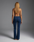 M JEANS Flare Bootcut Denim JeansFlare High Waist Denim Jeans | M Jeans DENIM/TWILL 9696 BLUE DENIM USED