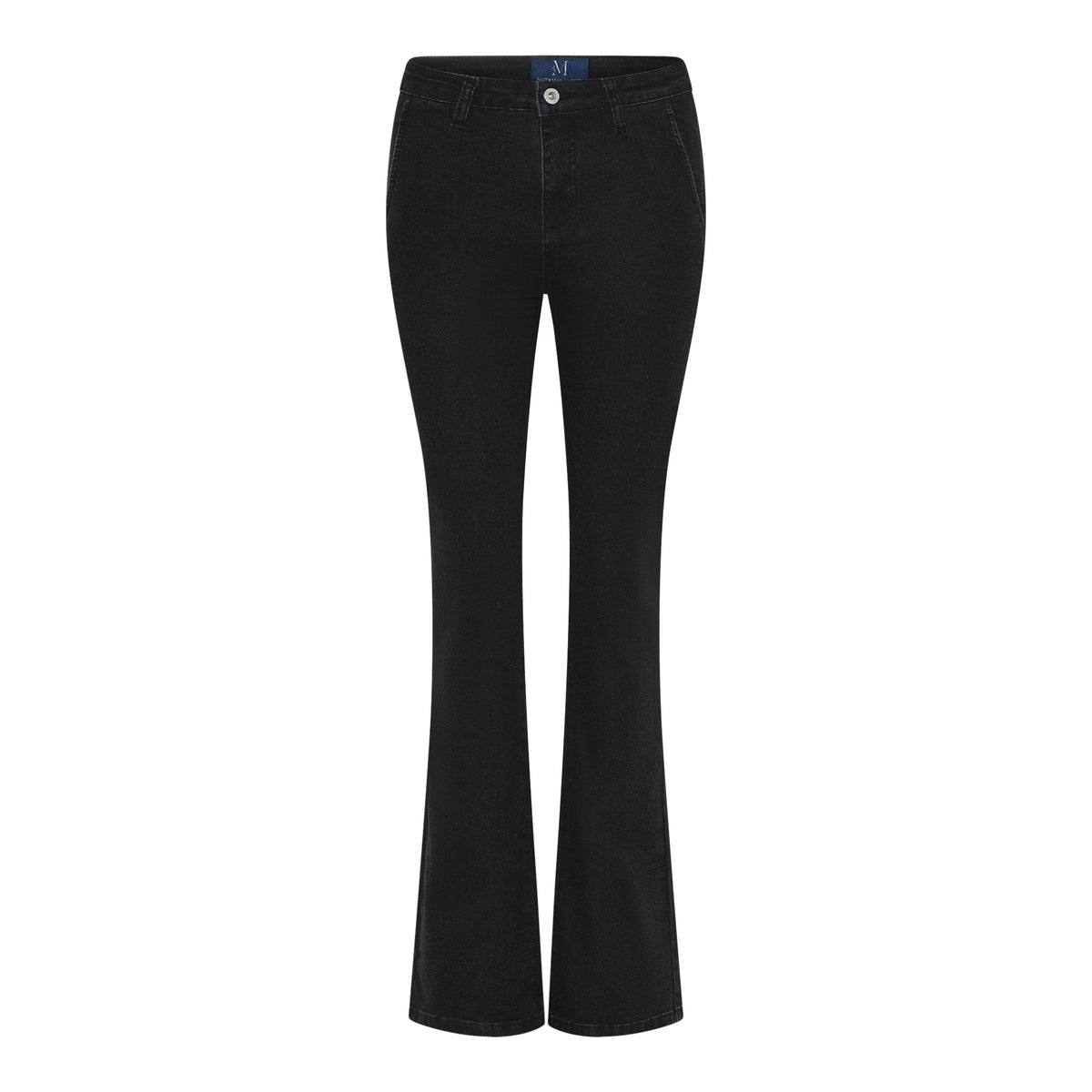 M JEANS Flare High Waist Denim Jeans | M Jeans DENIM/TWILL 81 BLACK DENIM