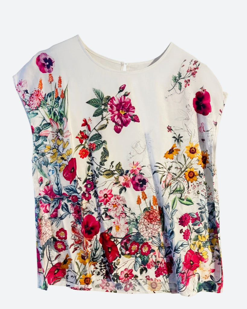 MAPP GARDEN FLOWER TOP TOP/T-SHIRT 514 PINK