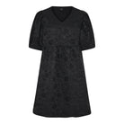 MAPP GLOW PUFF DRESS DRESS/JUMPSUIT 80 BLACK