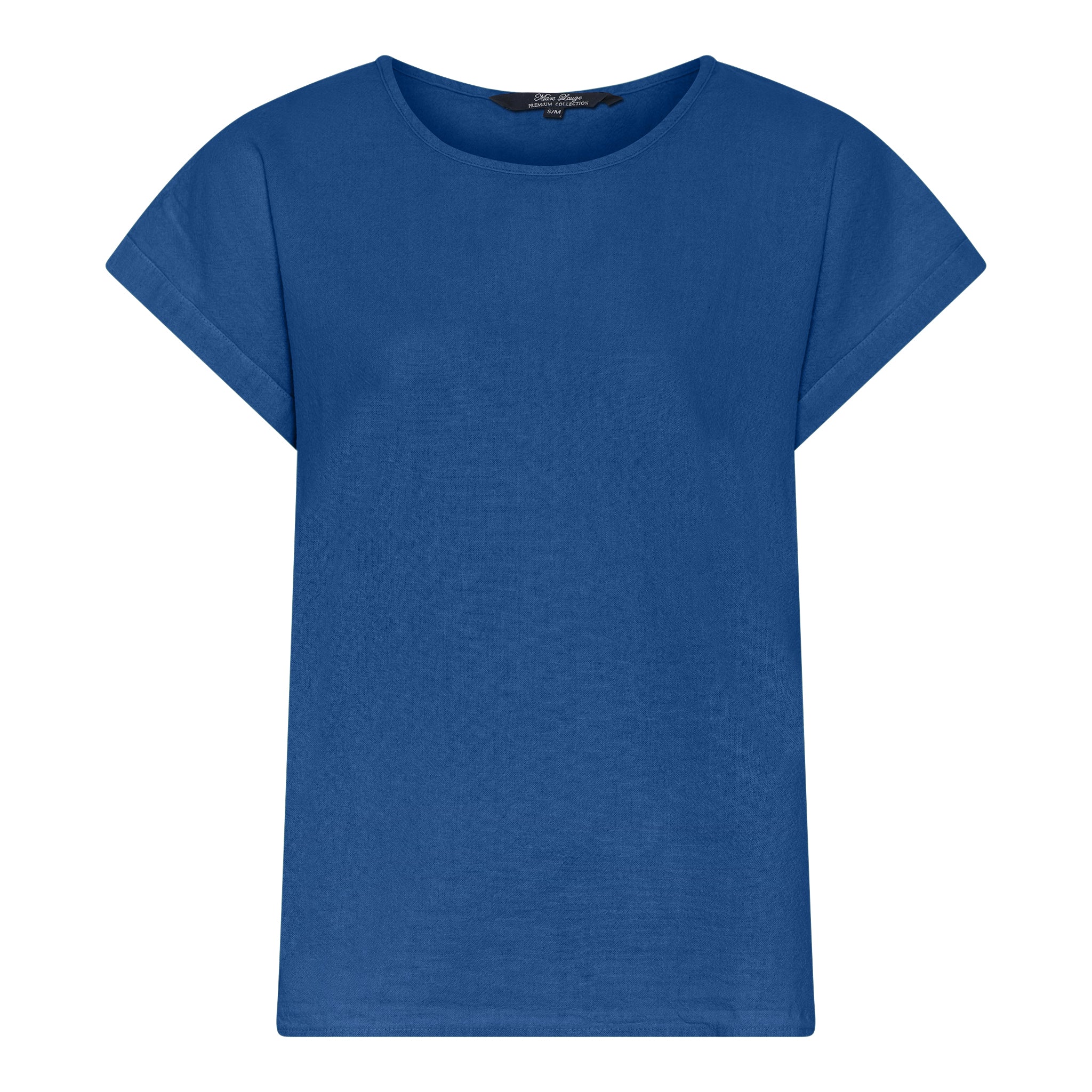 MARC LAUGE GOA TSHIRT LINEN 187 COBOLT BLUE