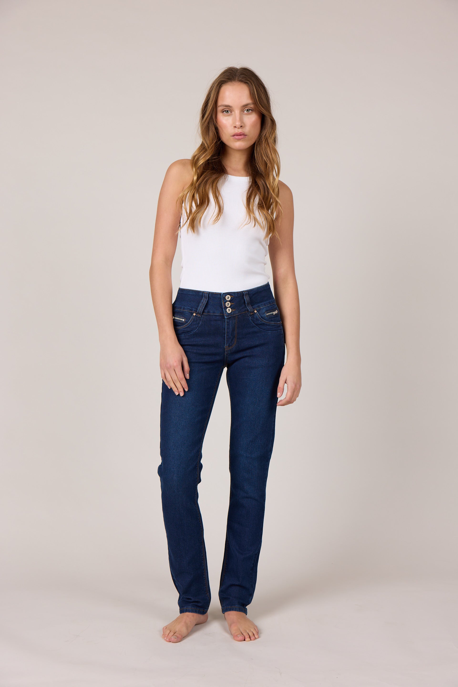 MARC LAUGE GUSSI DENIM JEANS DENIM/TWILL 9696 BLUE DENIM USED