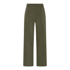 MARC LAUGE Gab Elastic Wide Pant PANTS 267 MOSS GREEN