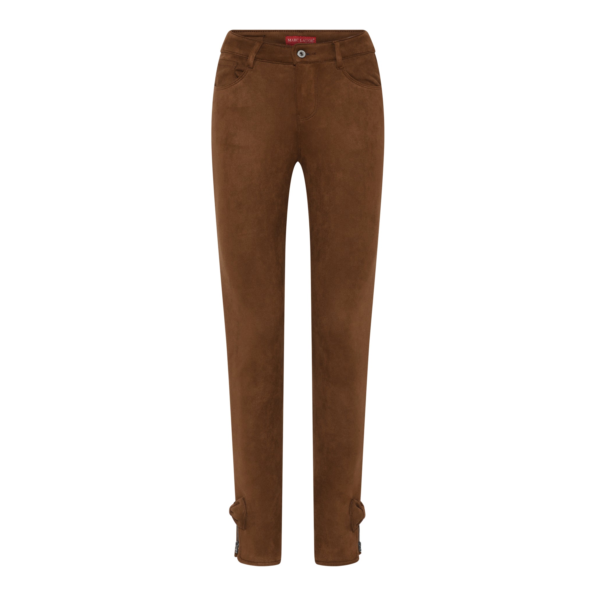 MARC LAUGE Grace Bow Pant PANTS 426 BROWNIE