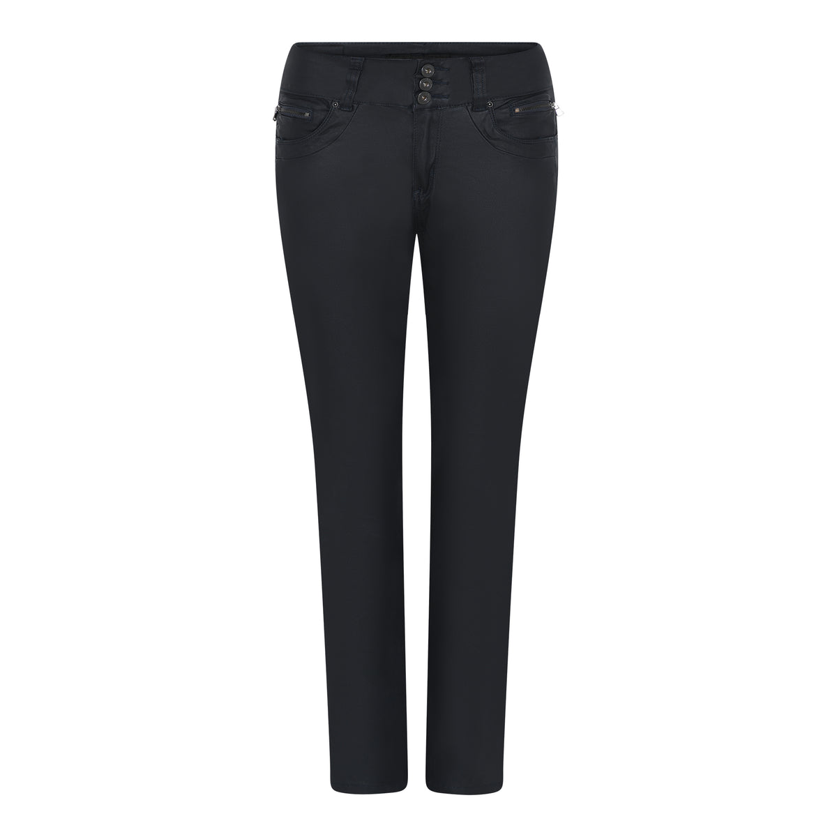 MARC LAUGE Gussi Coated Jeans COATED 9899 NAVY COATED