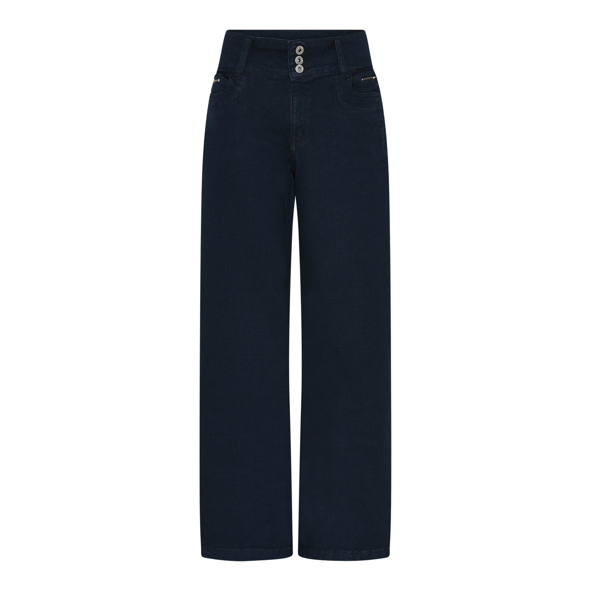 MARC LAUGE Gussi Flare Jeans PANTS 9896 DARK BLUE USED