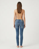 MARC LAUGE Gussi Mid Waist Straight Leg Jeans | Marc Lauge DENIM/TWILL 919699 BENNETON LIGHT BLUE