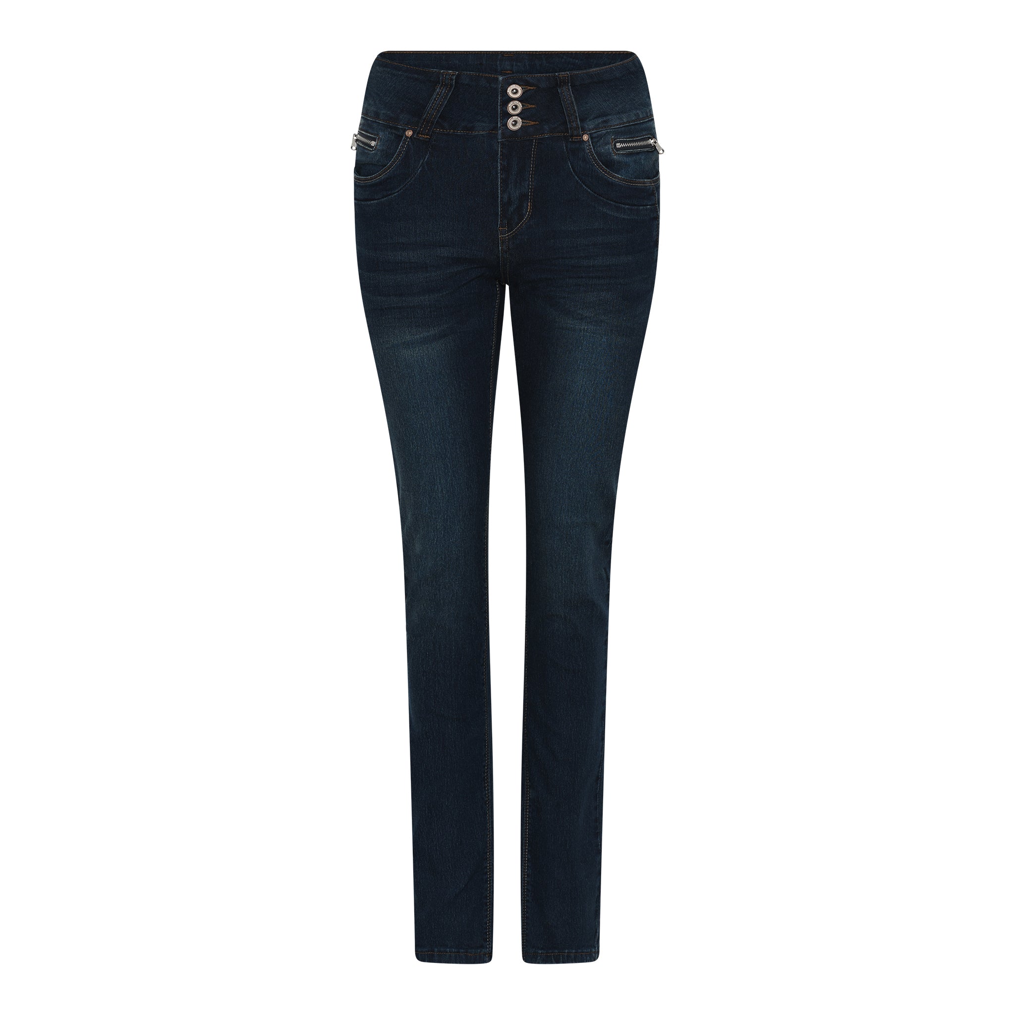 MARC LAUGE Gussi Straight Leg Jeans DENIM/TWILL 9699996 BENNETON BLUE
