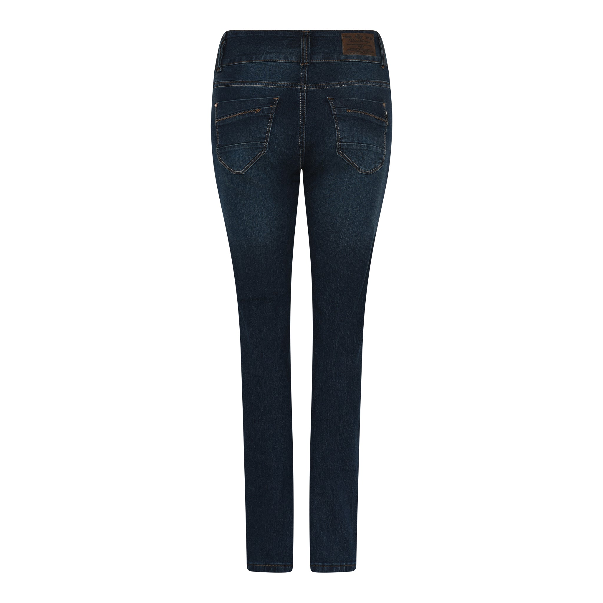 MARC LAUGE Gussi Straight Leg Jeans DENIM/TWILL 9699996 BENNETON BLUE