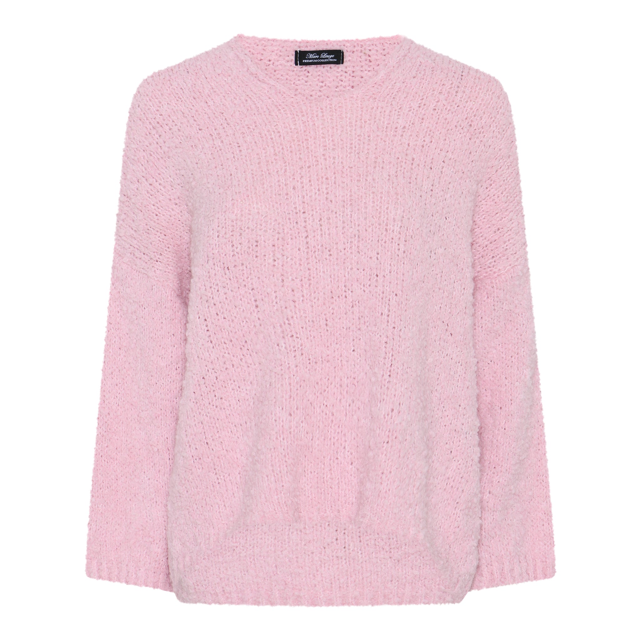 MARC LAUGE HOOD POP KNIT KNITWEAR 303 ROSE
