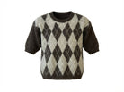 MOONDUST Harlekin Knit KNITWEAR 129 CHOCOLATE