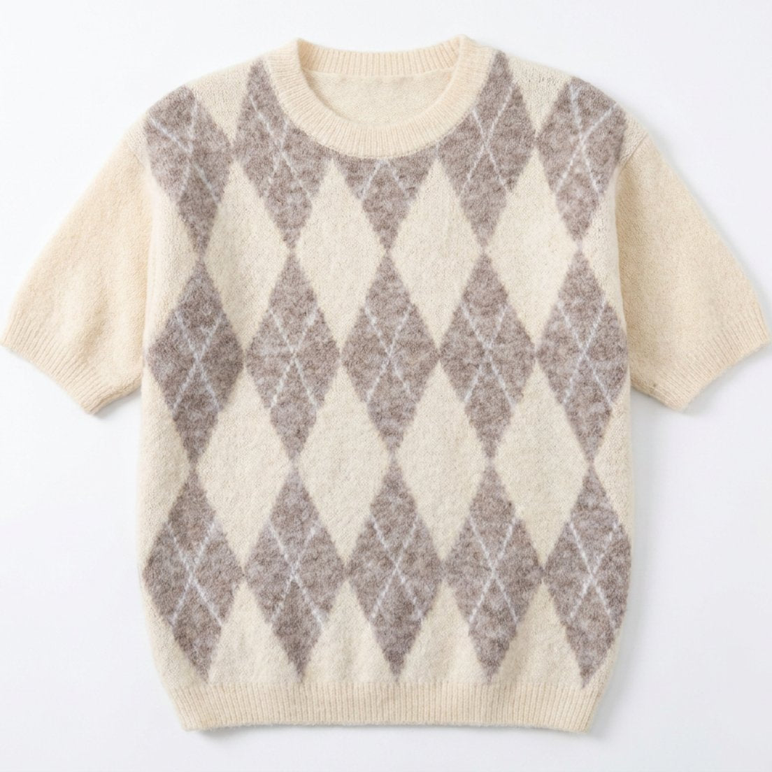 MOONDUST Harlekin Knit KNITWEAR 20 OFF WHITE