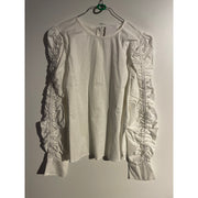 MAPP IDA SMOCK BLOUSE BLOUSE/SHIRT 10 WHITE