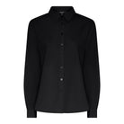 M JEANS IRON FREE SHIRT BLOUSE/SHIRT 80 BLACK