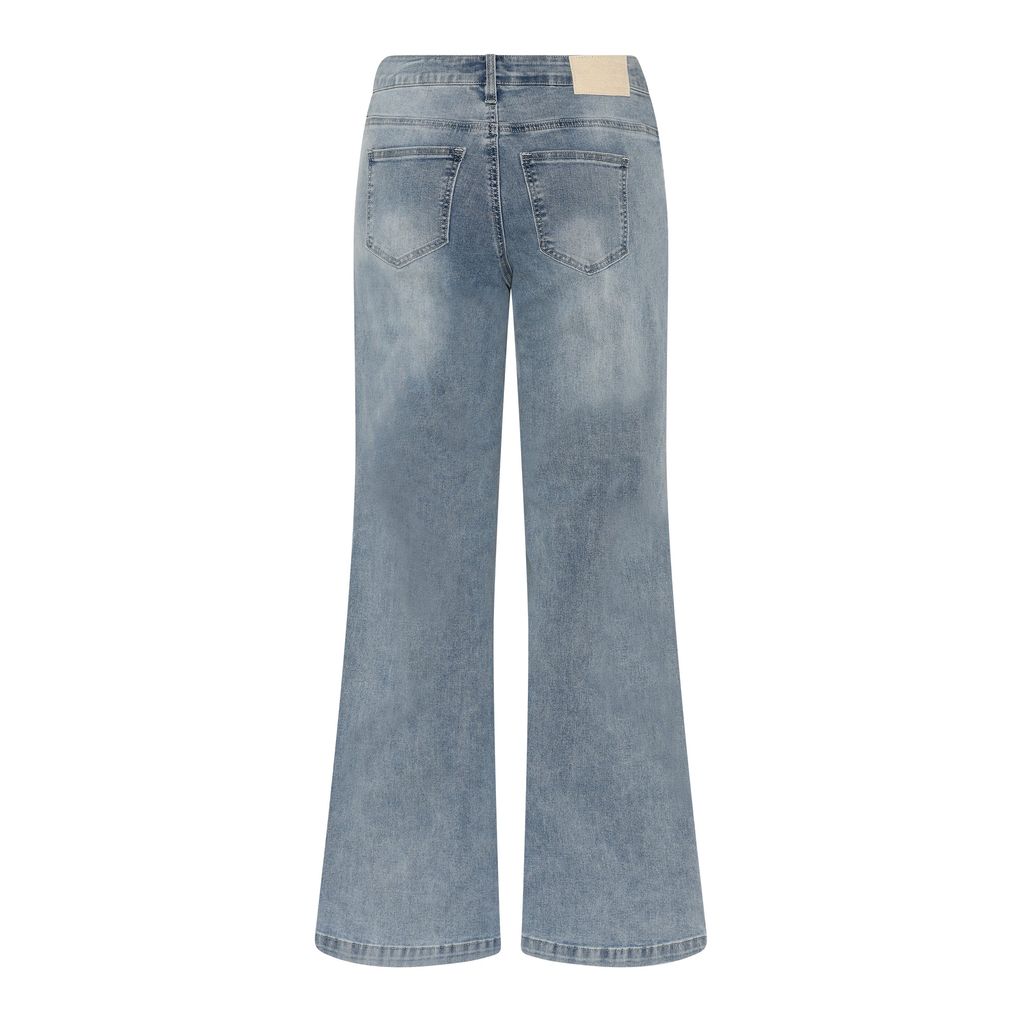 MAPP ISABELLA WIDE LEG JEANS DENIM/TWILL 8996 LIGHT BLUE USED