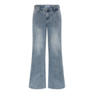 MAPP ISABELLA WIDE LEG JEANS DENIM/TWILL 8996 LIGHT BLUE USED