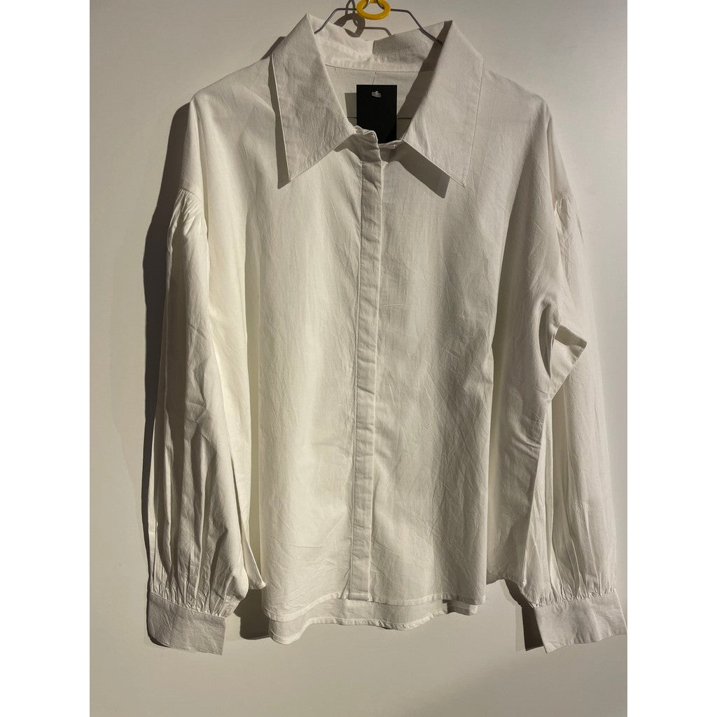 M JEANS ISA SHIRT BLOUSE/SHIRT 10 WHITE