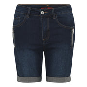 MARC LAUGE ITALY DENIM SHORTS SHORTS/SKIRT 9896 DARK BLUE USED