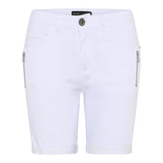 MARC LAUGE ITALY TWILL SHORTS SHORTS/SKIRT 10 WHITE