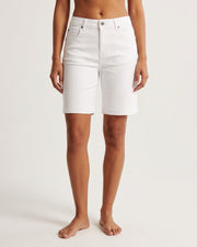 MARC LAUGE JACK TWILL SHORTS SHORTS/SKIRT 10 WHITE