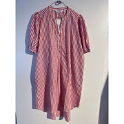 MAPP JAY SUMMER STRIPE DRESS DRESS/JUMPSUIT 330 RED