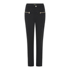 DNYcph JENNA LONG GAB SLIM PANT PANTS 80 BLACK