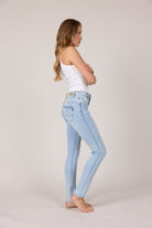 MARC LAUGE JONES DENIM JEANS DENIM/TWILL 8996 LIGHT BLUE USED