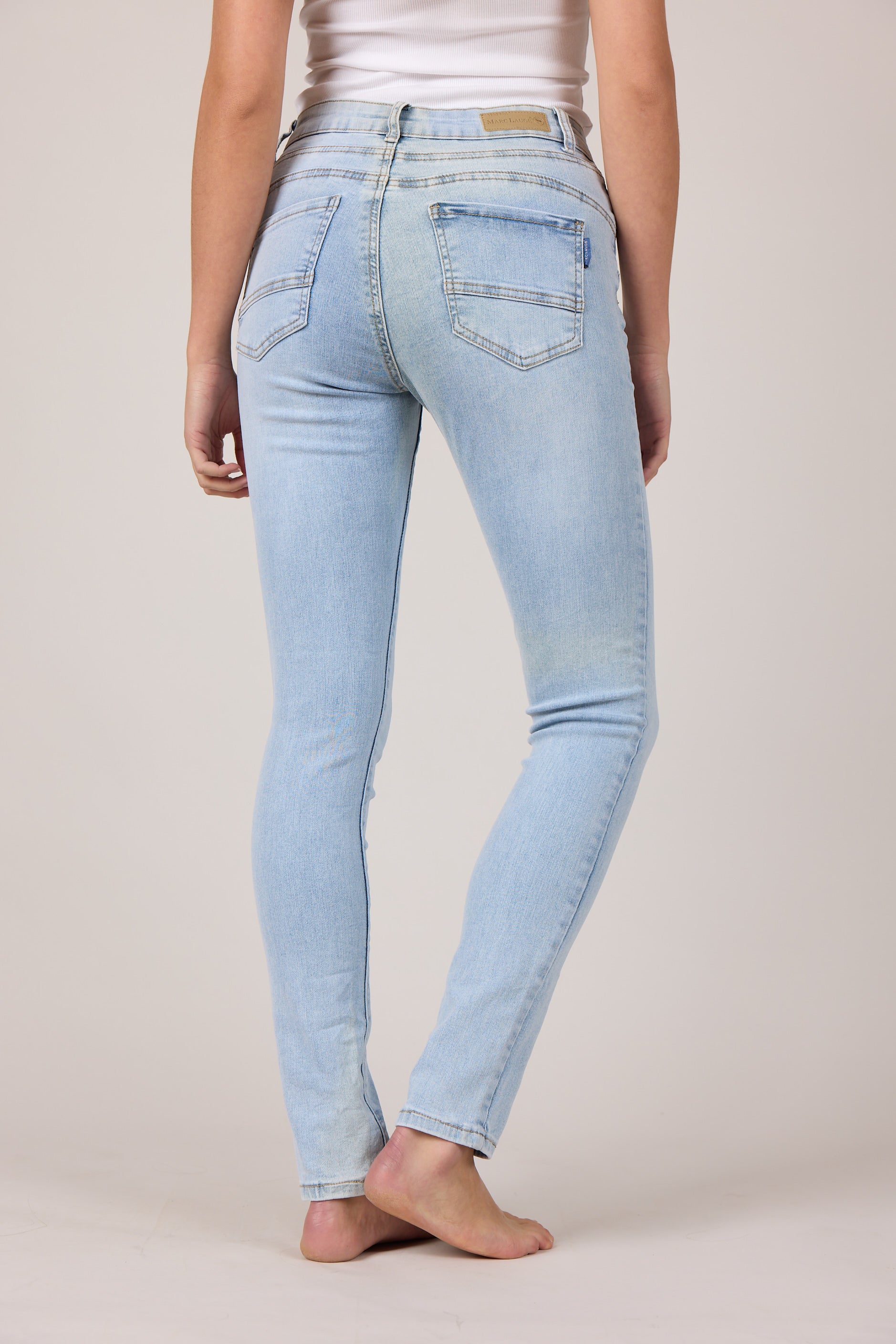 MARC LAUGE JONES DENIM JEANS DENIM/TWILL 8996 LIGHT BLUE USED