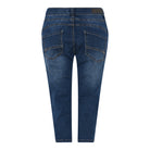 MARC LAUGE JONES PIRAT DENIM JEANS PANTS 3/4 9696 BLUE DENIM USED