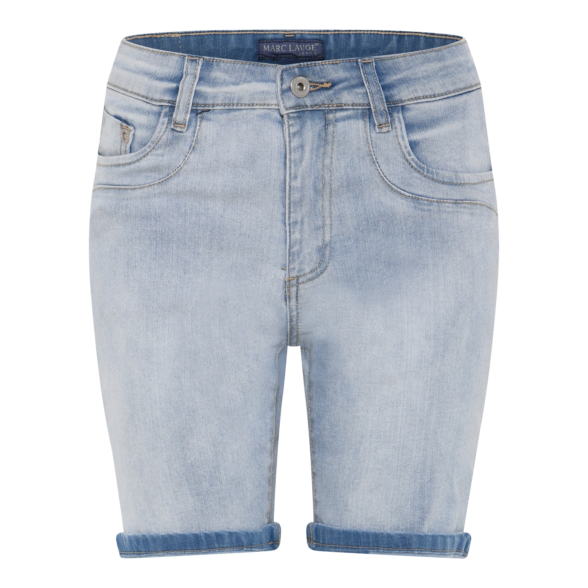 MARC LAUGE JONES SHORTS DENIM SHORTS/SKIRT 9296 BLUE