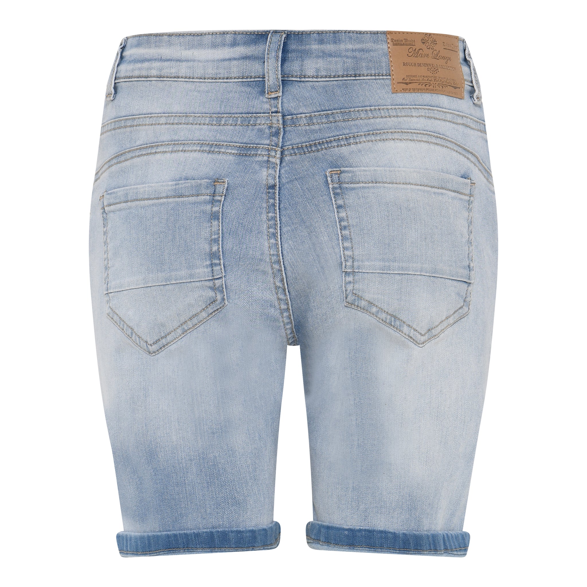MARC LAUGE JONES SHORTS DENIM SHORTS/SKIRT 9296 BLUE