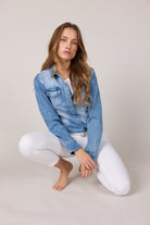 MARC LAUGE JONES TWILL JEANS DENIM/TWILL 10 WHITE