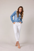 MARC LAUGE JONES TWILL JEANS DENIM/TWILL 10 WHITE
