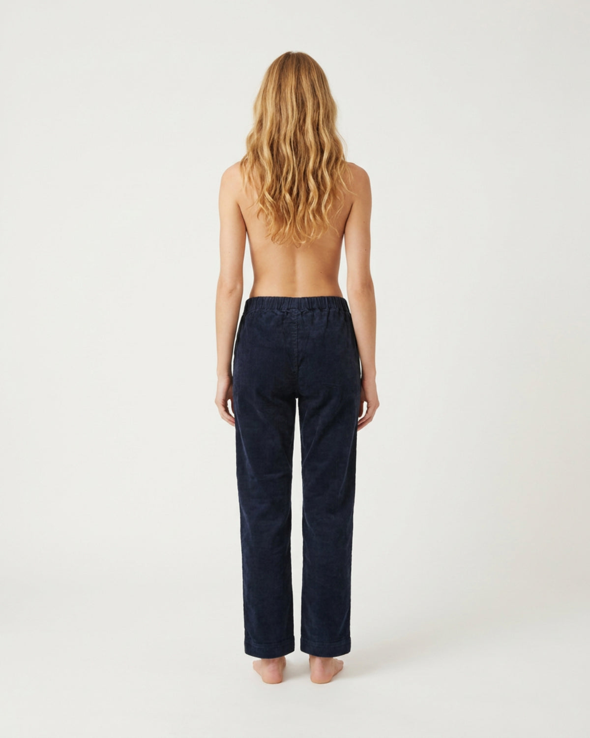M JEANS Jacky Pant Cord 11W PANTS 104 NAVY
