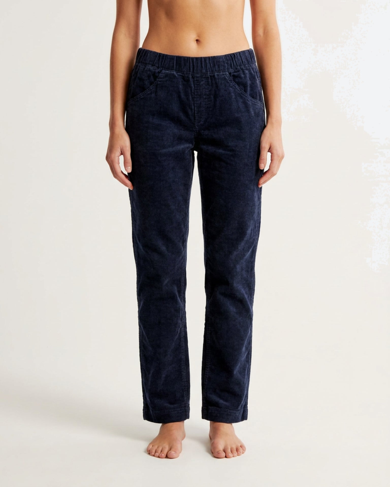 M JEANS Jacky Pant Cord 11W PANTS 104 NAVY