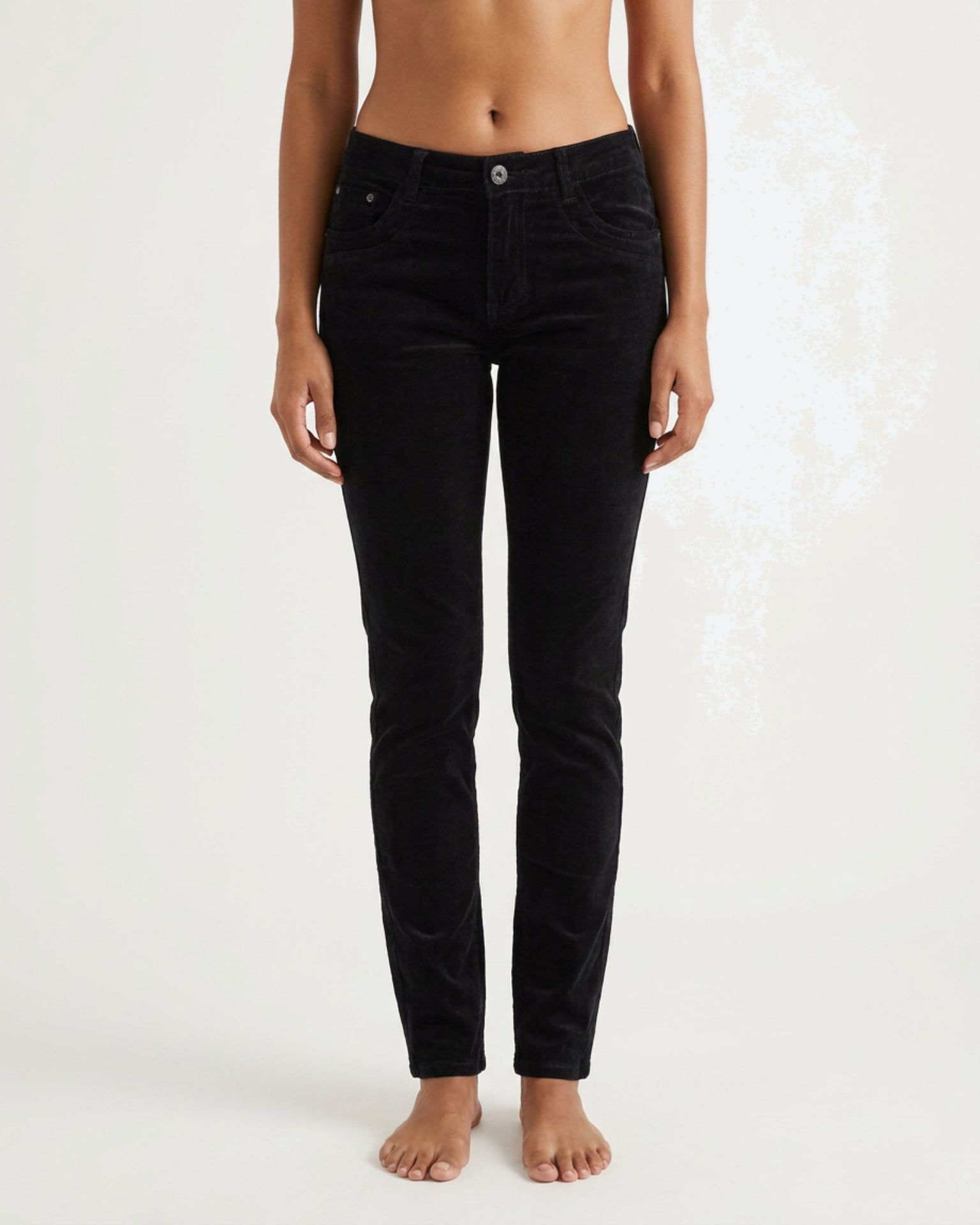 MARC LAUGE Jones Baby Corduroy Jeans CORD/FLØJL 80 BLACK