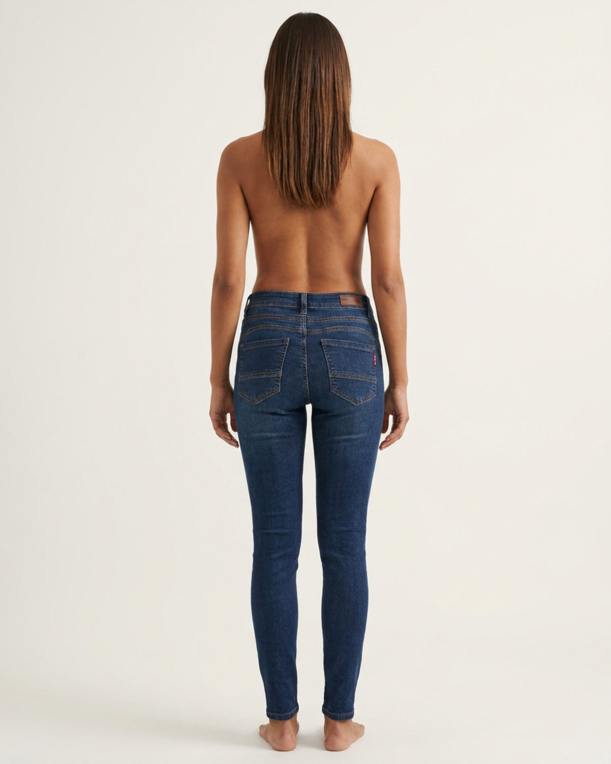 MARC LAUGE Jones Slim Fit Stretch Denim Jeans | Marc Lauge DENIM/TWILL 9696 BLUE DENIM USED