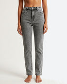 MARC LAUGE Jones Slim Fit Stretch Denim Jeans | Marc Lauge DENIM/TWILL 579699 GREY USED DENIM