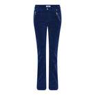 MAPP KATY BOOTCUT BABY CORD JEANS GOLD DETAILS CORD/FLØJL 187 COBOLT BLUE
