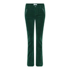 MAPP KATY BOOTCUT BABY CORD JEANS GOLD DETAILS CORD/FLØJL 265 GRASS GREEN