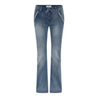 MAPP KATY BOOTCUT DENIM JEANS DENIM/TWILL 9196 LIGHT BLUE USED